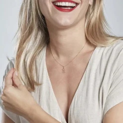 Histoire d'Or Pendentif Egee Chat Or Jaune