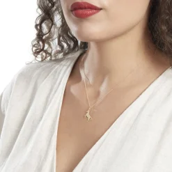 Histoire d'Or Pendentif Egide Cheval Or Jaune