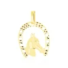 Histoire d'Or Pendentif Egide Fer A Cheval Or Jaune
