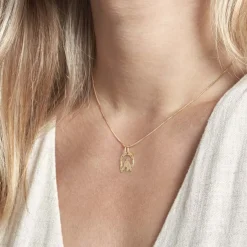 Histoire d'Or Pendentif Egide Fer A Cheval Or Jaune