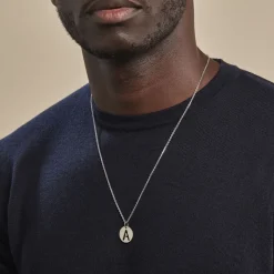 Histoire d'Or Pendentif Elio A Argent Blanc