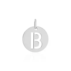 Pendentif Elio B Argent Blanc-Histoire d'Or Online