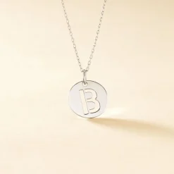 Pendentif Elio B Argent Blanc-Histoire d'Or Online
