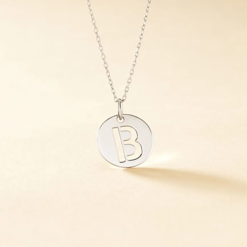 Pendentif Elio B Argent Blanc-Histoire d'Or Online