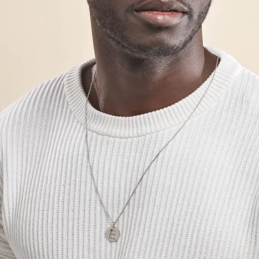 Pendentif Elio E Argent Blanc-Histoire d'Or Clearance