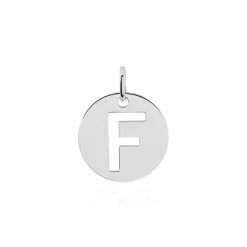 Pendentif Elio F Argent Blanc-Histoire d'Or Sale