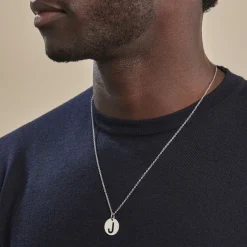 Histoire d'Or Pendentif Elio J Argent Blanc