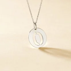 Histoire d'Or Pendentif Elio O Argent Blanc