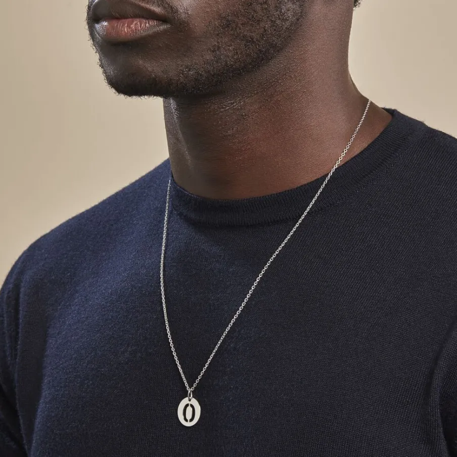 Histoire d'Or Pendentif Elio O Argent Blanc