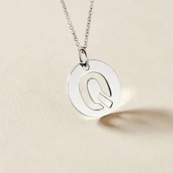 Pendentif Elio Q Argent Blanc-Histoire d'Or Sale