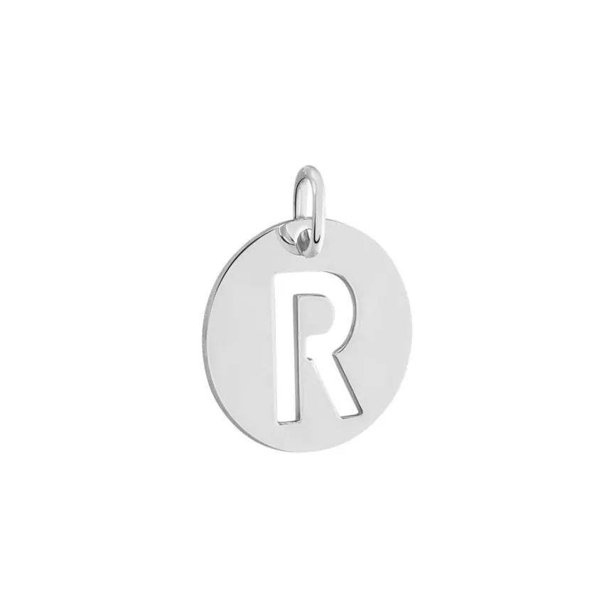 Pendentif Elio R Argent Blanc-Histoire d'Or Outlet