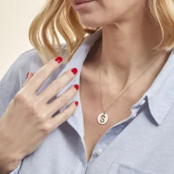 Pendentif Elio S Argent Blanc-Histoire d'Or Hot