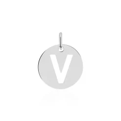Pendentif Elio V Argent Blanc-Histoire d'Or Online