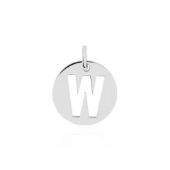 Histoire d'Or Pendentif Elio W Argent Blanc