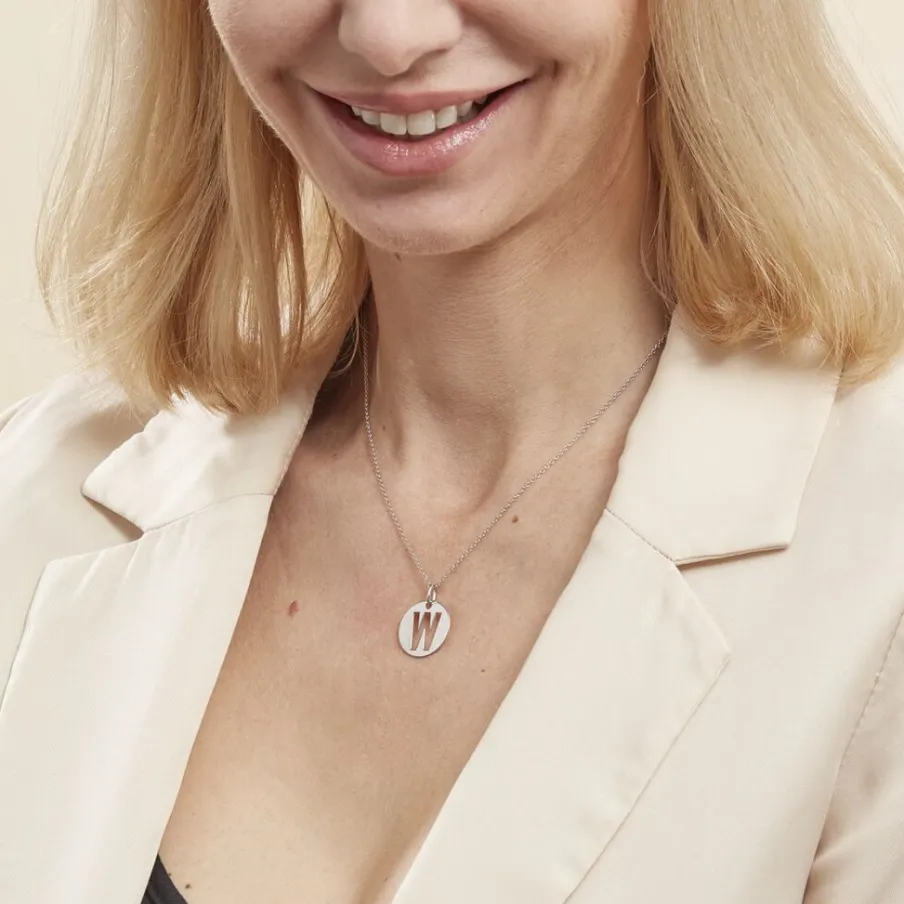 Histoire d'Or Pendentif Elio W Argent Blanc