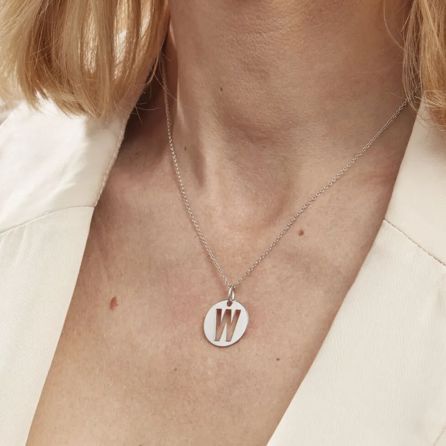 Histoire d'Or Pendentif Elio W Argent Blanc