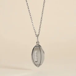 Histoire d'Or Pendentif Elrick Argent Blanc