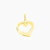 Histoire d'Or Pendentif Eudocie Coeur Bombe Or Jaune