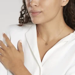 Pendentif Eudocie Coeur Lettre Or Jaune-Histoire d'Or New