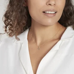 Pendentif Eudocie Coeur Lettre Or Jaune-Histoire d'Or Clearance