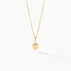 Histoire d'Or Pendentif Eudocie Coeur Lisse Or Jaune