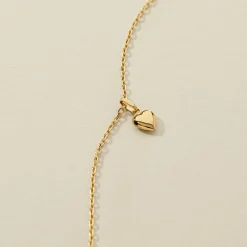 Histoire d'Or Pendentif Eudocie Coeur Lisse Or Jaune