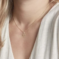 Pendentif Eudocie Coeur Lettre Or Jaune-Histoire d'Or Outlet