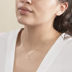 Pendentif Eudocie Coeur Lettre Or Jaune-Histoire d'Or Clearance