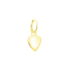 Histoire d'Or Pendentif Eudocie Coeur Mat Et Brillant Or Jaune