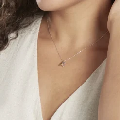 Histoire d'Or Pendentif Eudocie Triple Coeurs Or Tricolore