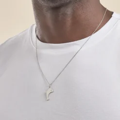 Pendentif Eudore Argent Blanc-Histoire d'Or