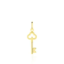 Histoire d'Or Pendentif Fatilia Clef Coeur Or Jaune