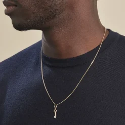 Histoire d'Or Pendentif Fatilia Clef Coeur Or Jaune