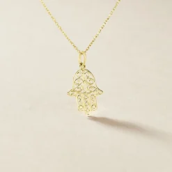 Pendentif Fatima Or Jaune-Histoire d'Or Discount