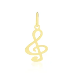 Pendentif Fausta Musique Or Jaune-Histoire d'Or