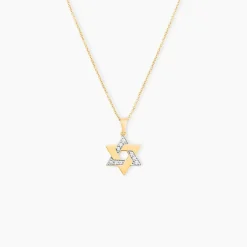 Histoire d'Or Pendentif Faye Or Jaune Oxyde De Zirconium