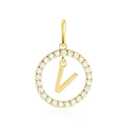 Pendentif Gabe Or Jaune Oxyde De Zirconium-Histoire d'Or Outlet