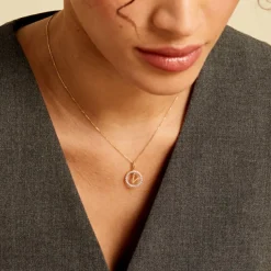 Pendentif Gabe Or Jaune Oxyde De Zirconium-Histoire d'Or Outlet