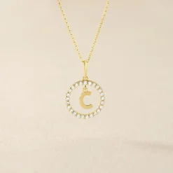 Histoire d'Or Pendentif Gabe Or Jaune Oxyde De Zirconium