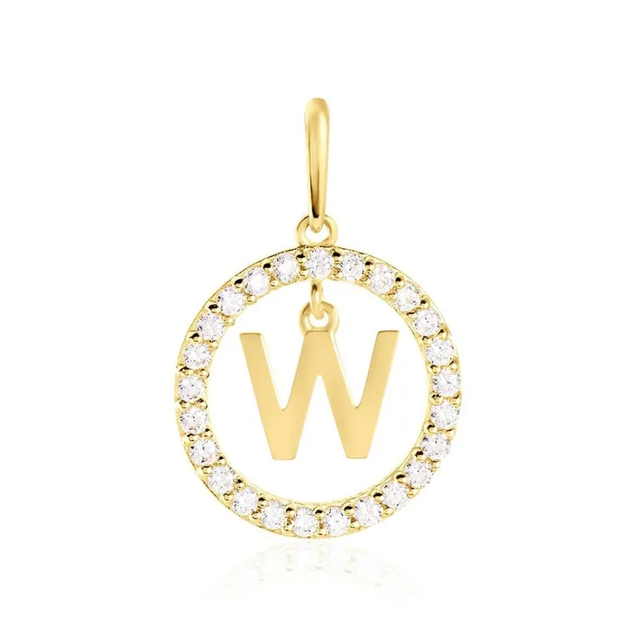 Histoire d'Or Pendentif Gabe Or Jaune Oxyde De Zirconium