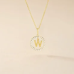 Histoire d'Or Pendentif Gabe Or Jaune Oxyde De Zirconium