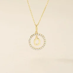 Histoire d'Or Pendentif Gabe Or Jaune Oxyde De Zirconium