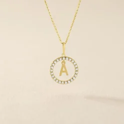 Pendentif Gabe Or Jaune Oxyde De Zirconium-Histoire d'Or Sale