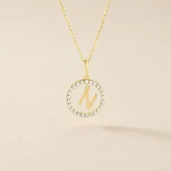 Pendentif Gabe Or Jaune Oxyde De Zirconium-Histoire d'Or Discount