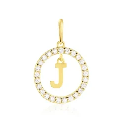 Histoire d'Or Pendentif Gabe Or Jaune Oxyde De Zirconium