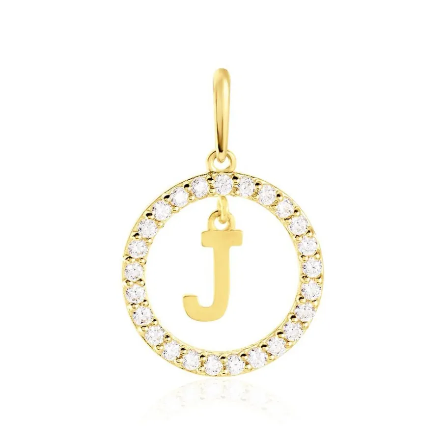 Histoire d'Or Pendentif Gabe Or Jaune Oxyde De Zirconium