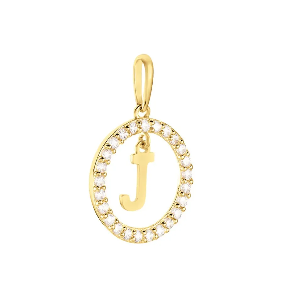 Histoire d'Or Pendentif Gabe Or Jaune Oxyde De Zirconium