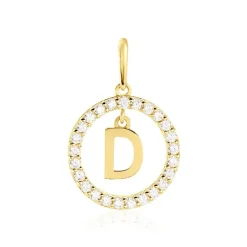 Histoire d'Or Pendentif Gabe Or Jaune Oxyde De Zirconium