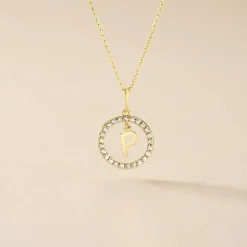 Pendentif Gabe Or Jaune Oxyde De Zirconium-Histoire d'Or Discount