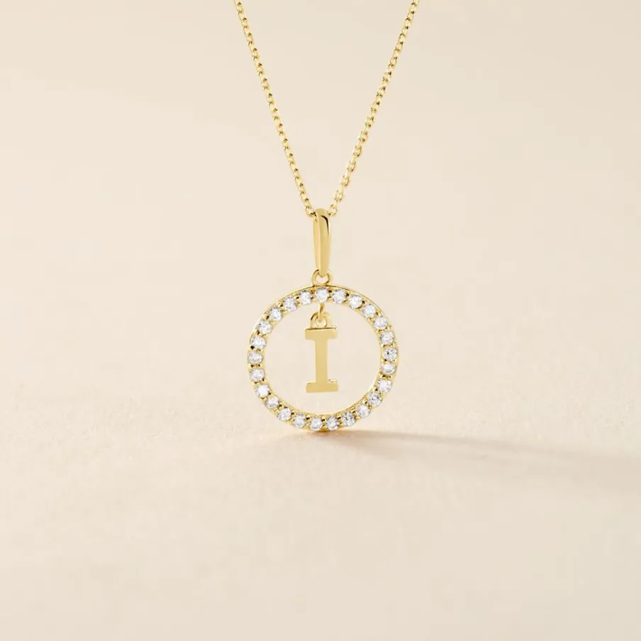 Histoire d'Or Pendentif Gabe Or Jaune Oxyde De Zirconium